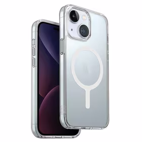 Uniq LifePro Xtreme Magclick Dėklas telefonui su įkrovimu iPhone 15 - skaidrus