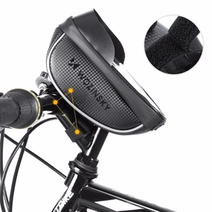 Wozinsky Bike Handlebar Bag with Phone Case 1L Black (WBB16BK)