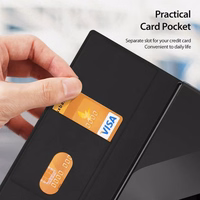 DUX DUCIS dėklas BRIL su rašiklio laikikliu skirtas SAMSUNG Z Fold SE/W25 juodas