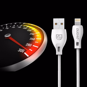 Dudao kabelis micro USB kabelis 2.4A 2m baltas (L4M 2m baltas)