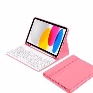 Tech-Protect SC Pen dėklas iPad 10.9 colių 10 / 2022 / 11 colių 11 / 2025 rožinis