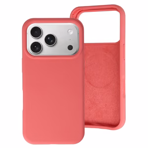 MagColor Grynas dėklas telefonui iPhone 17 Pro raudonas