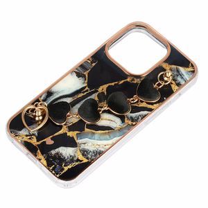 Madingas dėklas telefonui Iphone 14 Plus dizainas 1 juoda