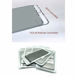 Outer Screen Glass Compatible With "Pro+" Samsung A325 A32 4G / glass + OCA + POL / Set