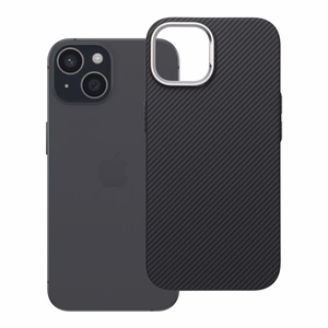 Su MagSafe suderinamas K-Look dėklas iPhone 15, juodas