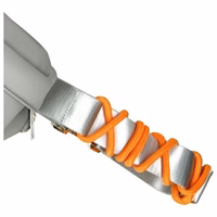 Nimmy Per petį Kietas&Išdykęs 2.0 Lokys Pečių krepšys - pilka