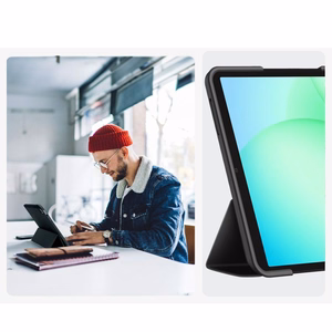 TechProtect SmartCase deklas Samsung Galaxy Tab A9+ / A11+ Plus 11.0 X210 / X215 / X216 / X230 / X235 / X236 - Juodas