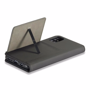 Magnet Card Case чехол для Samsung Galaxy A12 5G кошелёк-чехол с держателем для карт чёрный
