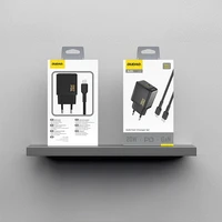 Dudao A26LEU PD 20W GaN USB-C Wall Įkroviklis with USB-C to Lightning Laidas - Juodas