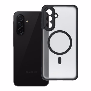 FULL MATTE MAG COVER dėklas telefonui, suderinamas su MagSafe, skirtas SAMSUNG A26 juodas