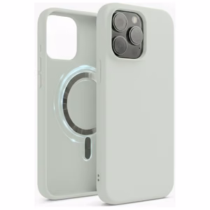 Dėklas "TM MagSafe Silicone" iPhone 16 Pro Max / Akvamarin /