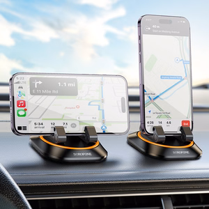 Automobilinis telefono laikiklis Borofone BH116 (dashboard) juodas