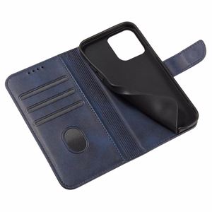 Magnetinis dėklas su atverčiamu dangteliu Samsung Galaxy S24 FE - mėlynas