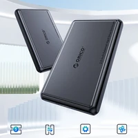 "Orico DDL25-C3" 2,5 colių HDD/SSD USB-C 5Gb/s diskinis kaupiklis - juodas
