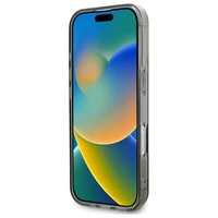 Mercedes Sidabrinis Žiedas Magnetinis iPhone 16 Pro Max Dėklas - Juodas