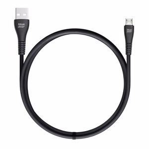 Laidas USB A į Micro USB Blue Star 2A 12W 1 m PJ-DG3-A juodas