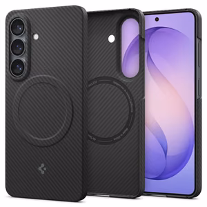 Spigen AirSkin Aramid Mag MagSafe dėklas Samsung Galaxy S26 - juodas