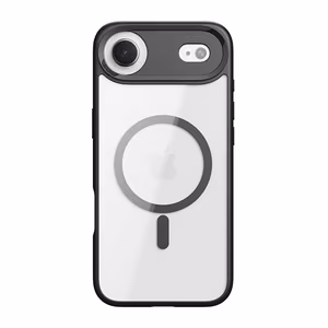 Rock Guard Objektyvo Apsauga Serijos Magnetinis Dėklas Iphone 17 Air permatomas-juodas