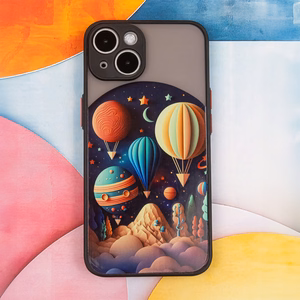Ultra Trendy dėklas telefonui Samsung Galaxy A14 4G / A14 5G Travel juodas