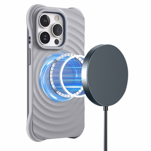 Circle Mag dėklas telefonui iPhone 15 Pro 6,1" pilka