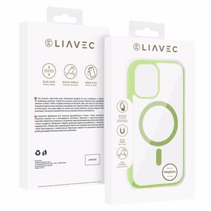 Liavec Soft Чехол для iPhone 17 зелёный
