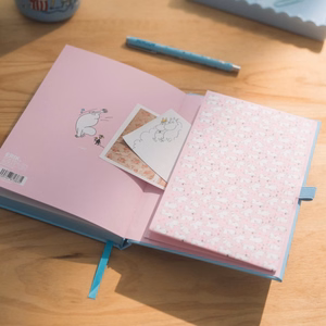 Moomins A5 užrašų knygelė su rašikliu