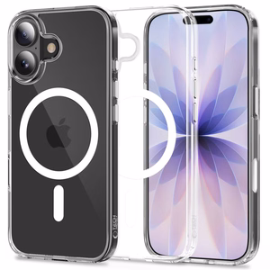 Tech-Protect Flexair Hybrid CC MagSafe dėklas iPhone 17 skaidrus