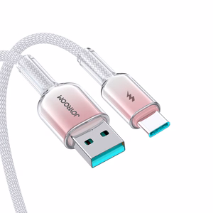 Joyroom S-A42 3A USB-A - USB-C kabelis 1.2m baltas