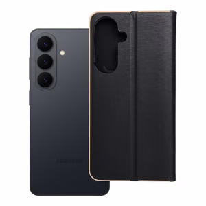 Flip Case for Samsung S26 Plus Luna Book Gold black