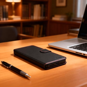 Tech-Protect Piniginė Dėklas for Samsung Galaxy S26 Ultra - juodas and raudonas