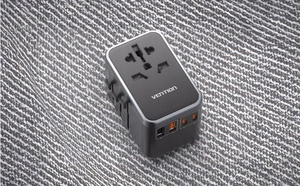 Vention 65 W GaN kelioninis adapteris ir įkroviklis 2x USB-A 2x USB-C