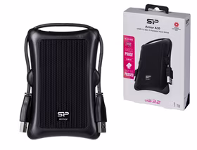 Silicon Power Armor A30 išorinis kietasis diskas 1 TB Juoda
