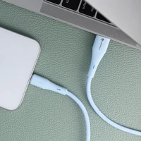 FORCELL F-ENERGY C342 kabelis USB A į Type C QC4.0 3A 66W Silikoninis 1 m mėlynas