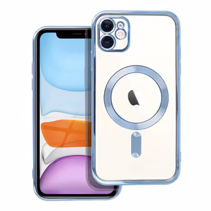 ELECTRO MAG COVER dėklas, suderinamas su MagSafe – iPhone 11, mėlynas