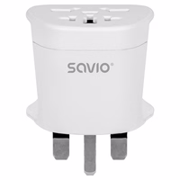Savio AP-05 maitinimo adapteris / inverteris Vidaus 2500 W Balta