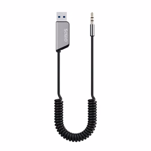 Savio TR-16 – Bluetooth 5.3 AUX imtuvas su laisvų rankų funkcija ir Google Assistant / Siri