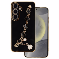 Dėklas telefonui Samsung Galaxy S24 Plus dizainas 3 juodas