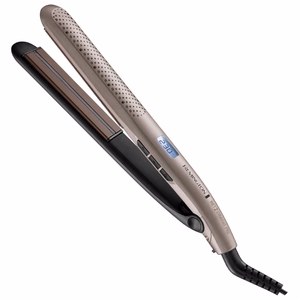 Remington Wet 2 Straight PRO plaukų tiesintuvas S7970, keraminė kaitinimo sistema, temperatūra (maks.) 230 °C, rožinė/auksinė
