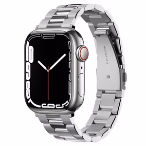 Spigen Modern Fit dirželis Apple Watch 4/5/6/7/8/SE (38/40/41 mm) - sidabrinis