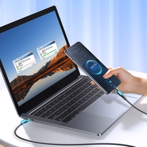 USB laidas Joyroom S-1030M12 juodas Type-C 100cm (iki 3A)