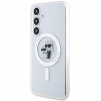 Karl Lagerfeld IML Karl&Choupette MagSafe dėklas Samsung Galaxy S24 - skaidrus