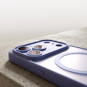 Mag Matt dėklas iPhone 12 6,1" šviesiai mėlynas