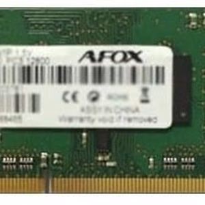 AFOX SO-DIMM DDR3 8GB atminties modulis 1600 MHz LV 1,35V
