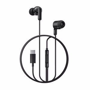 XO EP84 laidinės ausinės su USB-C jungtimi, juodos