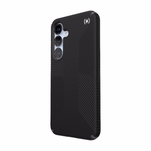 Speck Presidio2 Grip Magnet case for Samsung Galaxy S25+ / S24+, Black / Slate Grey