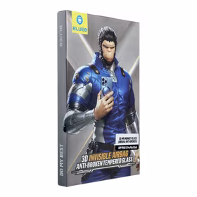 LCD apsauginis stikliukas 5D Mr. Monkey Glass (Airbag Anti-Broken) Apple iPhone 15 Pro Max juodas