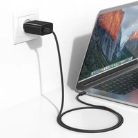 Blavec Wall charger BC-8 GaN4 - Type C - PD QC 65W 3A with Type C to Type C cable (TCBC8G4-CB653A+CC) black