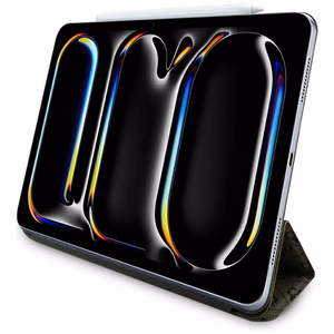 Guess GUFC13PM24PS4SGW iPad Pro 13" 2024 rudas Magnetinis 4G Didelis Logotipas