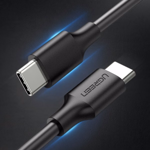 Ugreen US286 USB-C - USB-C PD QC 3A 480Mb/s 2m laidas - juodas