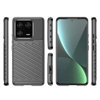 Thunder Case dėklas Xiaomi 13 Pro silikoninis apsauginis dėklas juodas
